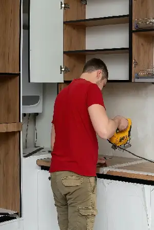 Küche bauen und installieren